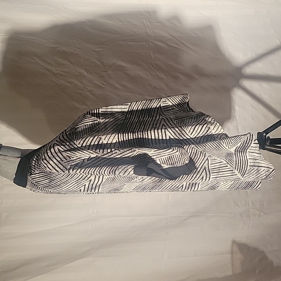 Silence + Noise Woman's Black & Beige Open Front Kimono Sleeve, Top, M - Picture 5 of 7